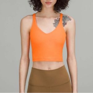 Lululemon Orange Soda Align Tank Top
